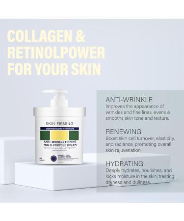 Advanced Firming & Anti-Wrinkle Cream - Deep Hydration Rejuvenating Serum for All Skin Types - Multi-Purpose Skin Firming Solution (1 Bottle - Buy Online on GoSupps.com