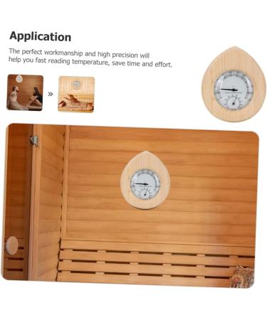 Ganazono 3-in-1 Sauna Accessories: Temperature & Moisture Knife Inner Moisturizer & Room Meter - Optimize Your Sauna Experience - Buy Online on GoSupps.com