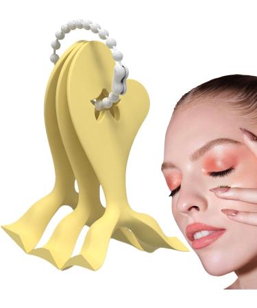 Winged eyeliner stencil eyeliner stencil tool 3 Piece Eyeshadow Applicator Template for Beginners Beauty Tool Eyelash Shaper Helper for Business Dates Performance Commuting Yellow - Buy Online on GoSupps.com