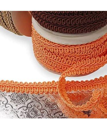 Old Gold Gimp Braid Trim 5/8 x 10 Yards - 10 Yards of Elegant Old Gold Trim - Buy Online on GoSupps.com