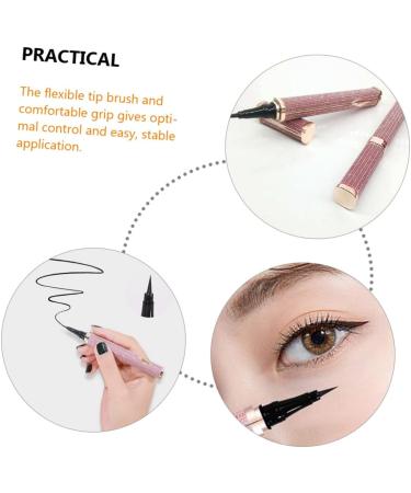FOMIYES 2pcs Eyeliner Black Eye Liner Pencils Eye Liners Eye Makeup Black Makeup Glue Pen Miss Liquid - Buy Online on GoSupps.com