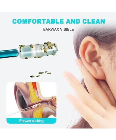Ear Wax Stick Reusable Sticky Soft Head Ear Swabs Adhesive Ear Wax Removal Tools Ear Cleaning Tools(Big-24pc) - Buy Online on GoSupps.com