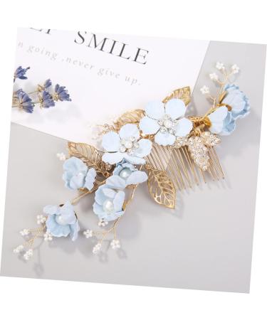 Didiseaon Rhinestone Hair Comb Pearl Headpiece Wedding Crystal Hair Comb Rhinestone Headpiece Bridal Headpiece Hair Side Combs Pearl Tiara Rhinestones Bride Accessories - Buy Online on GoSupps.com