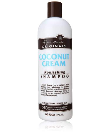 Renpure Originals Coconut Cream Hair Nourishing Shampoo - 16 Oz