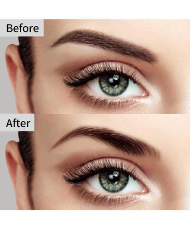 Molain 4D Hair-like Temporary Eyebrow Tattoos Stickers - 6 Sheets, Waterproof & Long-lasting Eyebrow Colors - Realistic Transfers for Grooming & Shaping - High Arch Style in Brown - Buy Online on GoSupps.com