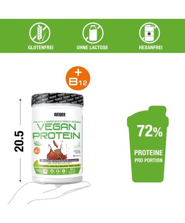 Buy Weid Pack Vegan Protein Brownie & Meat Mix - 100% Plant-Based Gluten-Free Complete Protein Package for Drinks & Meals (540g + 150g) - Buy Online on GoSupps.com