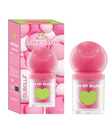 Cute Peach Liquid Blush Stick for Eyes, Lips and Cheeks, Matte Blush for Lip + Cheek Makeup, Long Lasting and Lipstick Pen