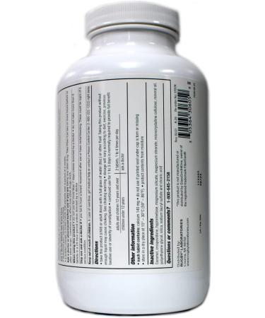 Fiber-Lax Tablets 500mg - 500 Count | Natural Fiber Supplement - Buy Online on GoSupps.com