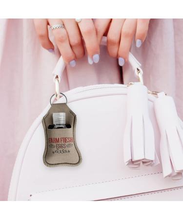 Farm Quotes Hand Sanitizer & Keychain Holder - 1oz Travel Size - Buy Online on GoSupps.com