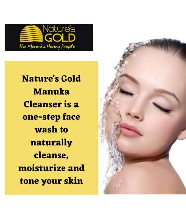 Nature s Gold Daily Facial Cleanser | Gentle Hydrating Face Wash for Sensitive Skin | Natural Honey Facial Cleanser - 100g - Buy Online on GoSupps.com