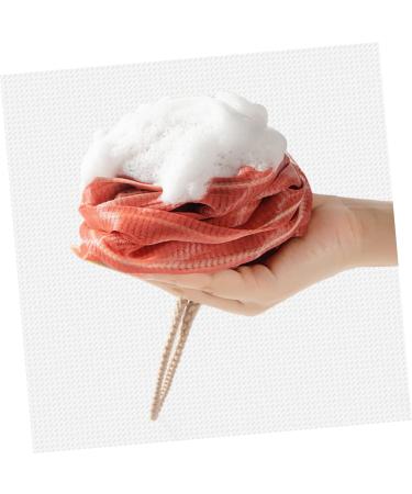 FRCOLOR 6 Pcs Rose Bath Flowers & Loofah Sponges | Exfoliating Shower Poufs for Relaxing Bath Experience - Ideal for Travel & Daily Use - Buy Online on GoSupps.com