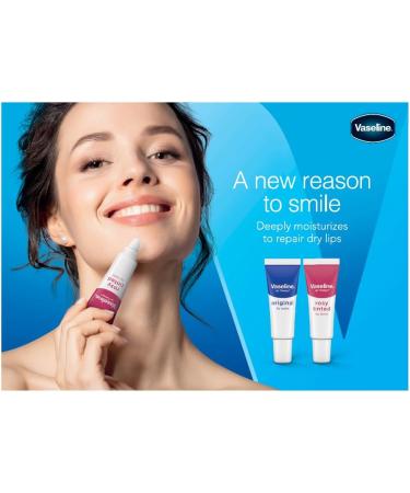 Vaseline Lip Therapy Rosy Balm Tube 10g - Buy Online on GoSupps.com