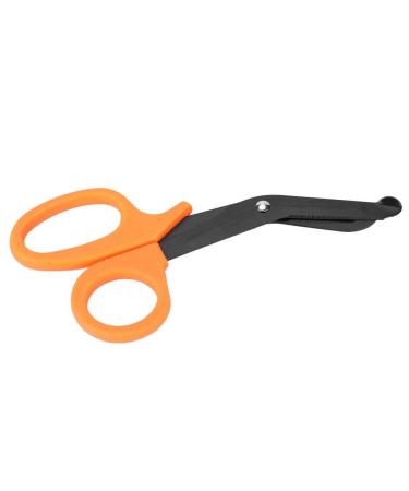 EVTSCAN Trauma Scissors EMT First Aid Trauma Scissors Stainless Steel Emergency Military Rescue Scissors Orange