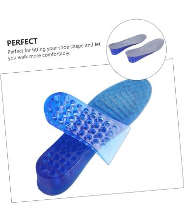 Buy NOLITOY Height Increasing Insoles - Full Insole Heel Lift for Men & Women - Elevator Insert for Height Increase - Comfortable Flannel Honeycomb Design - 26.5x8.8cm - International Shipping Available - Buy Online on GoSupps.com
