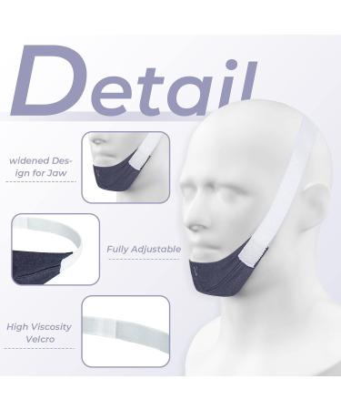 ResMed Adjustable Chin Strap Replacement - Anti Snoring Chin Strap for Men and Women (1 Pack) - Buy Online on GoSupps.com