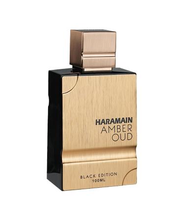 Al Haramain Amber Oud - Black Edition - Perfume for Women and Men - Intoxicating Blend of Tonka Bean Lavender and Ambergris - 3.33 oz EDP Spray 3.4 Ounce (Pack of 1)