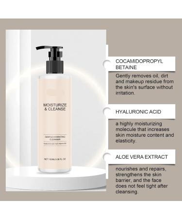 Nettoyant Visage Hydratant Doux Aux Acides Amin s - Nettoyant Doux Hydratant Nettoyant Quotidien For Tous Types De Peau(2PCS) - Buy Online on GoSupps.com