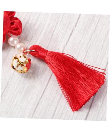 ABOOFAN 2 Pairs Chinese Style Hairpins Tassel Hair Clips Hair Clips for Girls Girl Hair Clips Japanese-style Hairpin Kids Hairpin for New Year Hair Clip for Han Chinese Clothing Bow Tie - Buy Online on GoSupps.com
