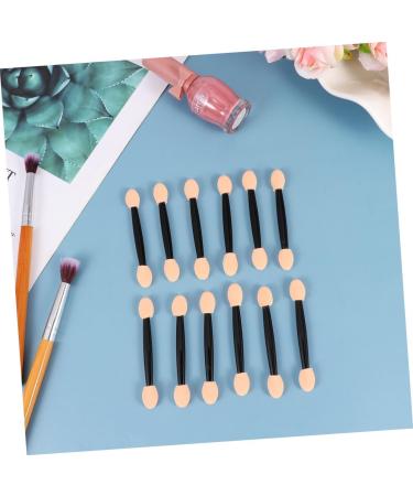 FOYTOKI 24pcs Brush Eyeshadow Eye Blending Brushey Eyeshadow Blending Brush Eshadow Sponge Applicator Black 7cm Black - Buy Online on GoSupps.com