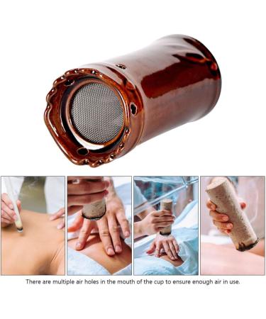 Ultechnovo 3 STK Moxibustion Pot Holder - Smoke-Free Moxa Tools for MoxaGel Massage & Keramic Face Treatment - Buy Online on GoSupps.com