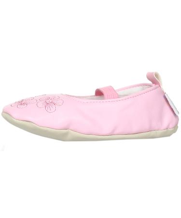Playshoes gymnastics shoes ballet slippers flowers 208751 girls' gymnastics shoes 24/25 EU pink