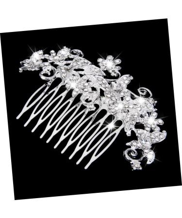 FRCOLOR Bridal Wedding Hair Comb Wedding Tiara Rhinestone Comb Pearls Tiara Hair Clips Hair Clips Wig Hair Comb Slide Clip Hairpiece Hair Comb with Rhinestones Vintage Headpiece Hair Pin - Buy Online on GoSupps.com