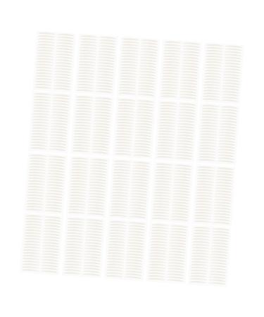 minkissy 40 Sheets Double Eyelid Sticker Double Back Tape Eyelid Stickers Double Eyelid Tapes Eye Makeup Tools Eyelid Strips Invisible Eye Stickers Double Sided Boobtape Patch Eyes