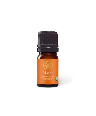 Aromatics International Premium Organic Mastic Essential Oil 5ml | 100% Pure Essential Oil for Diffusion & Aromatherapy Mastic 0.17 Fl Oz (Pack of 1)