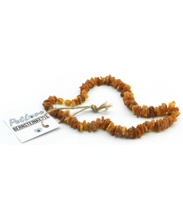 PetLove 100% Baltic Amber Extension Necklace for Dogs & Cats - 3cm Collar for Pet Comfort - Buy Online on GoSupps.com