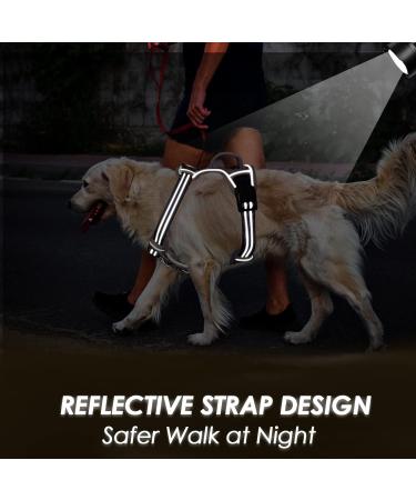 Eyin Dog Harness for Large Dogs - Adjustable Breathable Reflective Padded with Handle & Front Bracket - Camouflage Size L (Neck: 42-60cm Chest: 47-86cm) - Perfect for Daily Training - Buy Online on GoSupps.com