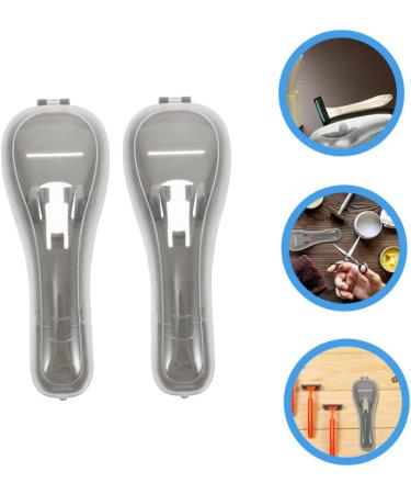 Frcolor Razor Storage Box Protective Cover Case for Safety Razors | 2-Pack - Buy Online on GoSupps.com
