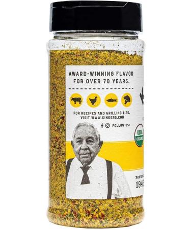 Kinder's Organic Buttery Steakhouse Seasoning Rub 10.4 Ounce 1 Pack - Buy Online on GoSupps.com