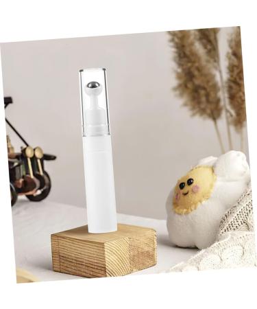 PLAFOPE Eye Cream Bottle Refillable Eye Serum Bottle Eye Cream Roller Eye Serum Empty Bottle Refillable Bottle Empty Roller Ball Applicator Refillable Roller Bottle Eye Cream Applicator 13.00X1.70X1.70CM White - Buy Online on GoSupps.com