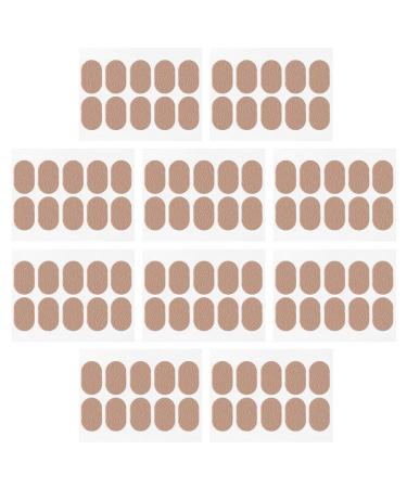 Beaupretty Moleskin Heel Tape Toe Tape Pads Cushions: Self- Stick Adhesive Soft Foam Cushions Toe Pads Foot Protectors for Foot Heel Pain 10pcs Shoe Blister Blister Prevention Tape Blister Bandaids