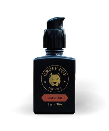 Gruff Pup Beard Oil - Leather - 1oz
