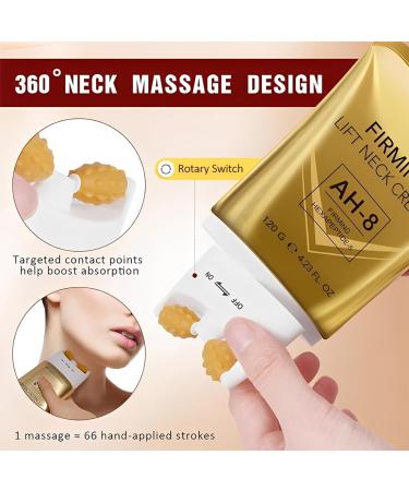 GNHG Neck Firming Cream firming cream for neck and d collet with hexapeptide reduces wrinkles fine lines and double chin firms and lifts loose skin - Buy Online on GoSupps.com