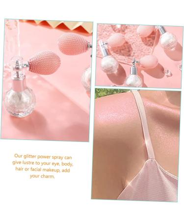 FRCOLOR 3pcs High Gloss Dusting Make up Highlighter Shimmer Powder Spray Glitter Flash Powder Modify Miss 7.5x7cmx3pcs Pinkx3pcs - Buy Online on GoSupps.com