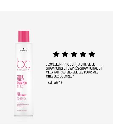 Schwarzkopf - BC Bonacure Color Freeze Shampoo - Capacity: 250ml - Buy Online on GoSupps.com