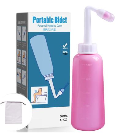 Oueyfer Portable Bidet Travel Bidet Attachment & Bottle for Hygiene Cleaning & Maternity Care - Buy Online on GoSupps.com