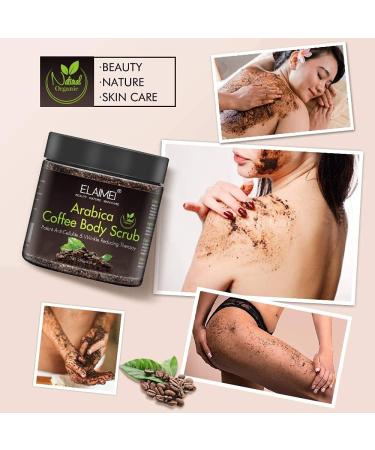 Natural Coffee Body Scrub - Organic Peeling for Face & Body | Exfoliating Skin Care for All Skin Types - Buy Online on GoSupps.com