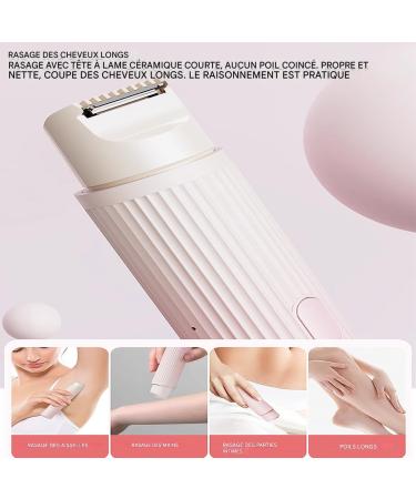 Tondeuse Poils Pubiens Pour Femmes | Tondeuse Poils Corporels Pour Femmes - Appareil lectrique tanche Double T te Rasoir Et pilateur Pour Rasage Jambes Visage Soin Zone Intime Et - Buy Online on GoSupps.com