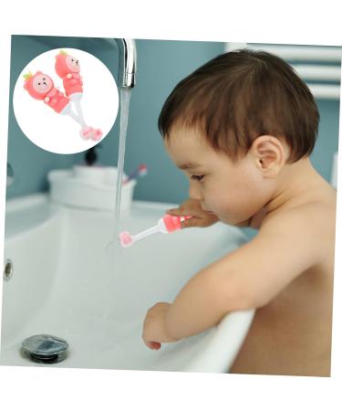 Buy Kombiuda Kids Toothbrush - Soft Bristles Travel-Friendly Pink - 1 Pack for Toddlers - Buy Online on GoSupps.com