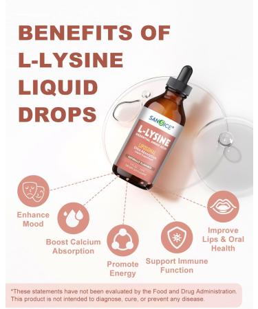 Liquid L-Lysine 500 mg Supplement Drops + Lion s Mane Mushroom Drops L-Lysine Immune Support with Vitamin E & 1500 mg Lions Mane Extract Liquid Immune Focus Support Brain & Memory Alcohol-Free  - Buy Online on GoSupps.com