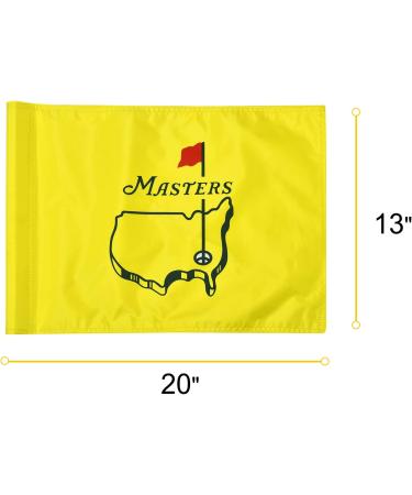 COGOLFING Double-Sided Augusta National Golf Flag - Durable 420D Nylon - 20 x 13 - Silkscreened - 1 Pack - Buy Online on GoSupps.com
