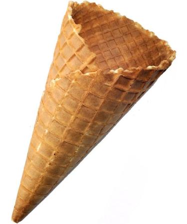 PZ 216 Ice Cream Cone in Roll-up Pod Medium Size Wafer Ice Cream Cones for Gelato Shops - Buy Online on GoSupps.com