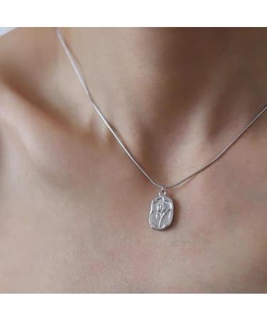 Oralgo Irregular Vintage Necklace for Women | Luxurious Collarbone Chain | Perfect for Parties Weddings & Valentine's Day - Buy Online on GoSupps.com