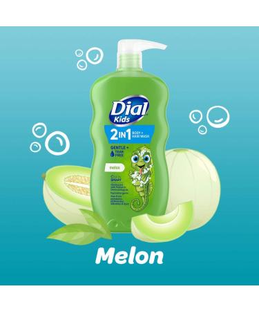 Dial Kids 2-in-1 Body+Hair Wash - Melon 96 | Gentle Cleansing for Kids' Skin and Hair - Buy Online on GoSupps.com