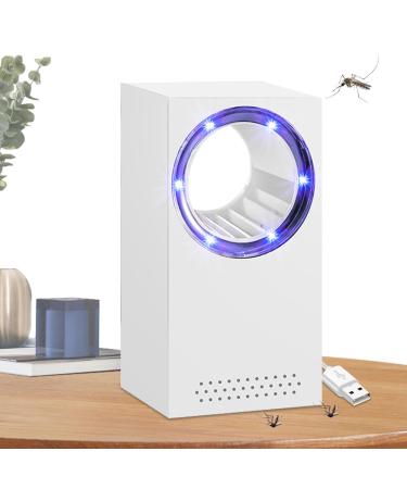 Virtcooy Indoor Fly Trap Electric Fly Catcher | Electric Fly Catcher Zapper Fly Light Silent Fly Control Fly Trap