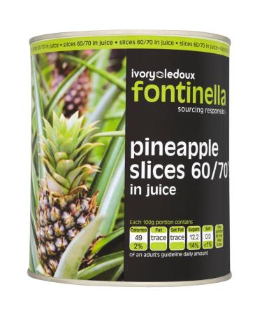 Fontinella Pineapple Slices in Juice - 1x3.06kg