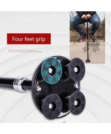 Portable Aluminum Walking Aids with LED Light - Lightweight Collapsible Fashionable Lightweight Non-Slip Fully Adjustable for Men Women Elder Crutches Hello Independence Enhanced style - Buy Online on GoSupps.com